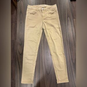 AE tan khaki pants jeggings (size 8, regular)